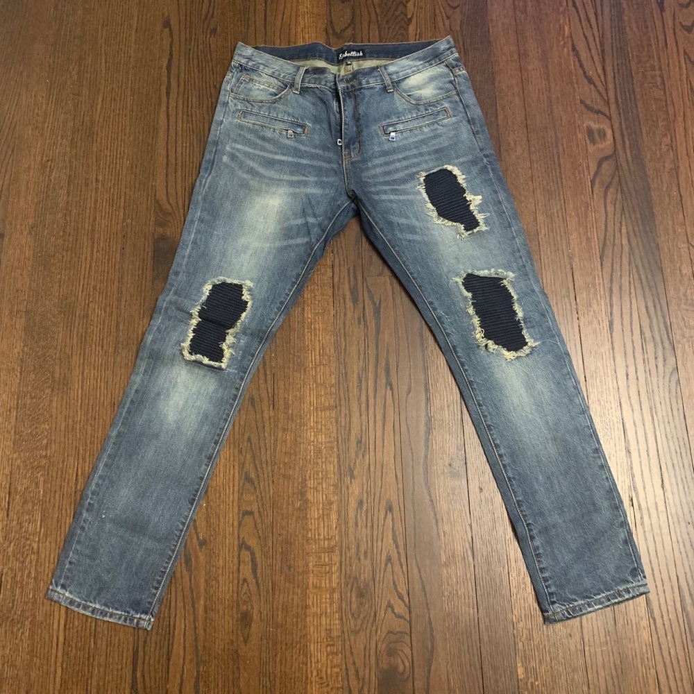 Embellish Denim Jeans